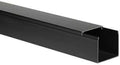 Lot de 5 goulottes électriques 60x60mm, 2m, noir