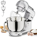Robot pâtissier Camic 2000W - 10 vitesses, bol inox 7L avec accessoires complets
