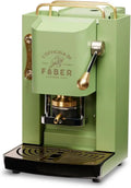 Machine à Café Faber Pro Deluxe dosettes ESE 44 mm, Finition Laiton, Presse Réglable, Valve Électrique