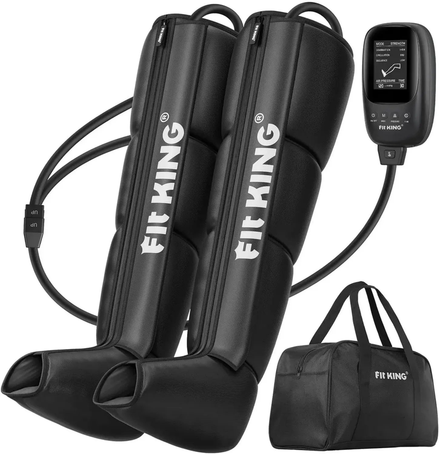 Bottes de Pressothérapie FIT KING pour Massage Intégral des Jambes et Pieds