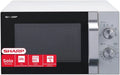Four à micro-ondes Sharp R204WA, 20L, 800W, 6 niveaux, minuterie 30 min, blanc