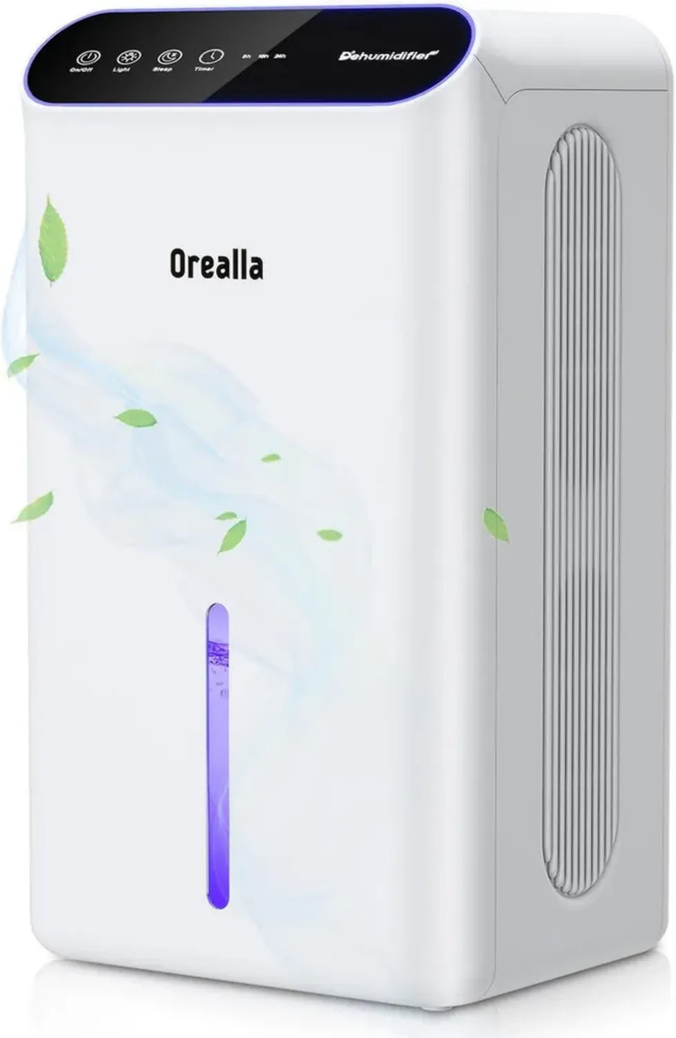 Déshumidificateur Électrique 2.5L pour Maison - Mode Silencieux Nuit 30 dB, Minuterie, Anti-Moisissure