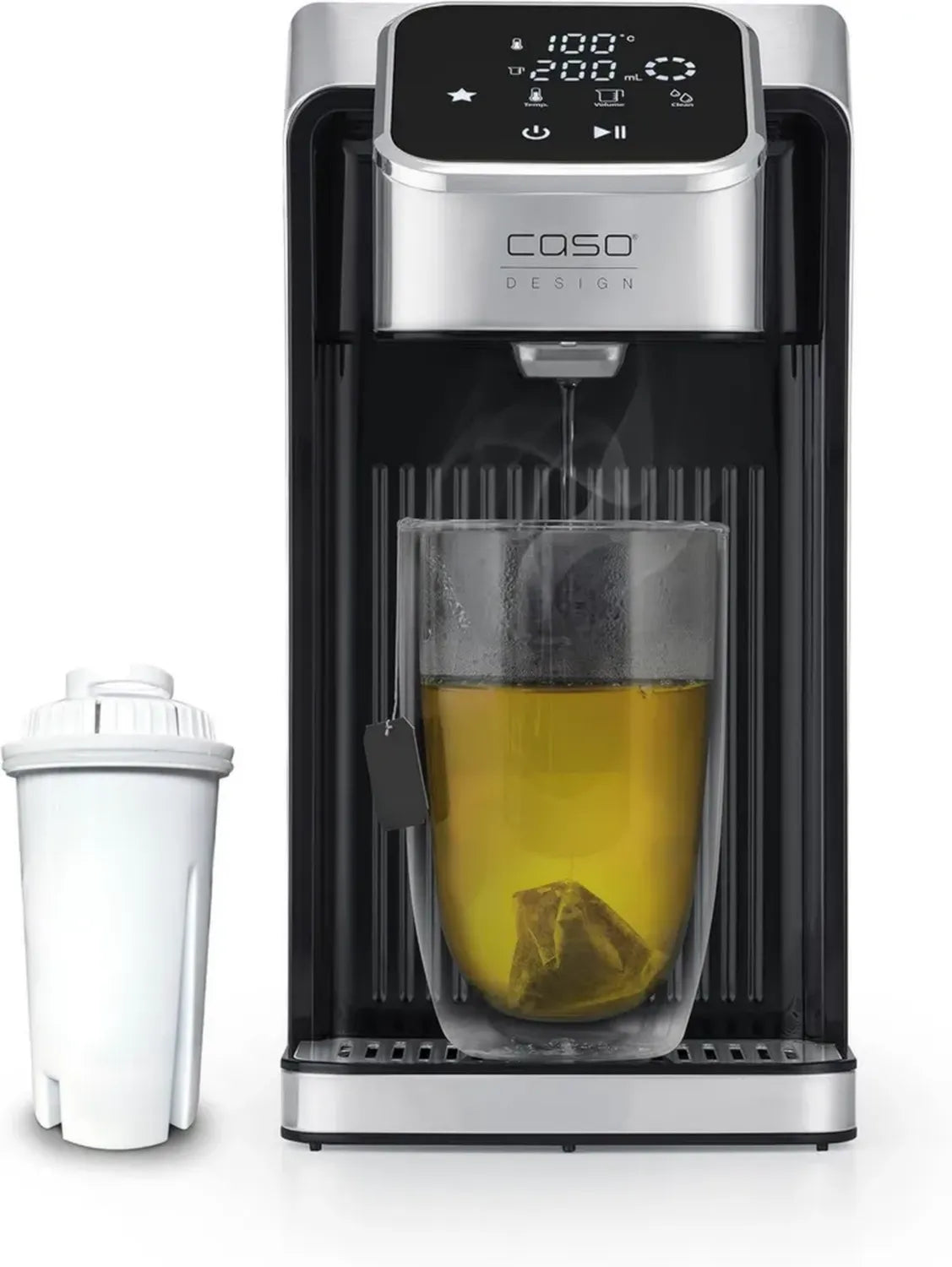 Distributeur d'eau chaude CASO HW 770, 13 températures réglables, économie d'énergie jusqu'à 50%