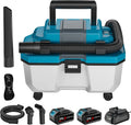 Aspirateur Sans Fil Makita 18V avec Filtre HEPA, 15kPa, 10L pour Maison, Garage et Atelier