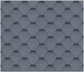 Bardeaux Bitumineux Hexagonaux Gris pour Toiture de Chalet