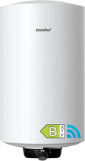 Chauffe-Eau Électrique Vertical 80L Comfee avec Contrôle Électronique, Minuterie et Température Ajustable pour Salle de Bain (Classe Énergétique B)