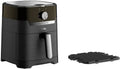 Tefal EY5018 Friteuse & Grill 2-en-1, Capacité 4,2L, Température Réglable, Minuteur, Noire