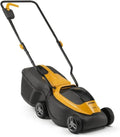 Tondeuse à Gazon STIGA SLM 132e Kit, 20V, Batterie et Chargeur Inclus, Largeur 30 cm, Bac 30 L, Guidon Pliable, Pour Pelouses jusqu'à 150 m²