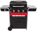 Grill Hybride Char-Broil Gas2Coal 330 - 3 Brûleurs, Plateau Charbon Breveté, Pour Jardin et Terrasse